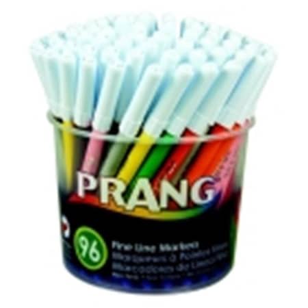 Prang Prang Non-Toxic Classic Marker; Fine Tip; Assorted Color; Pack - 96 1464309